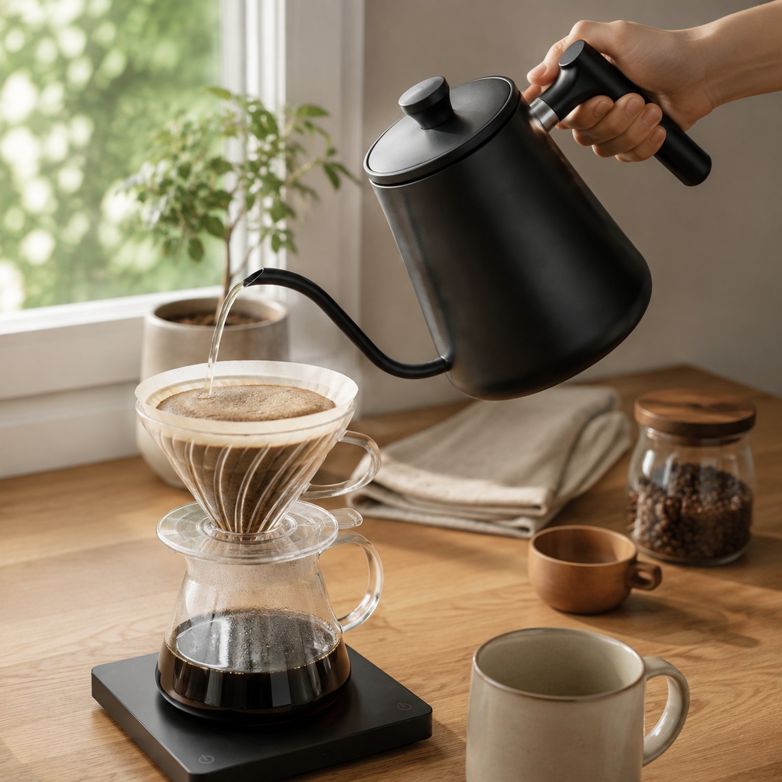 Matte Gooseneck Kettle